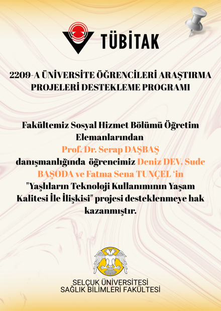 2209-A ÜNİVERSİTE ÖĞRENCİLERİ ARAŞTIRMA PROJELERİ DESTEKLEME PROGRAMI KAZANAN PROJELER