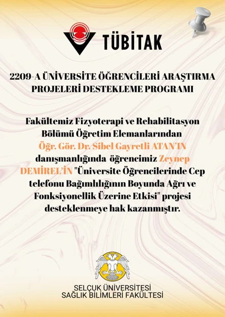 2209-A ÜNİVERSİTE ÖĞRENCİLERİ ARAŞTIRMA PROJELERİ DESTEKLEME PROGRAMI KAZANAN PROJELER