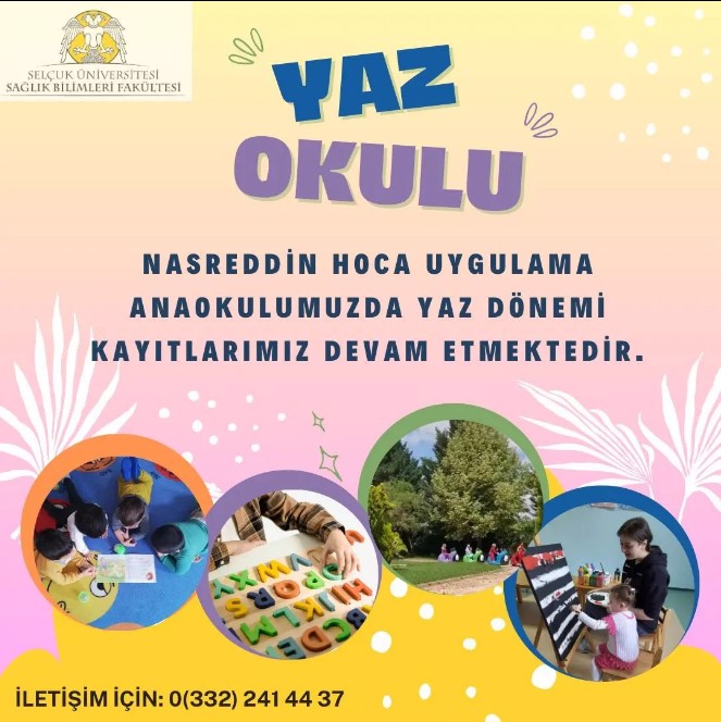 YAZ OKULU BAŞLIYOR