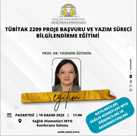 TÜBİTAK 2209 Öğrenci Proje Eğitimi