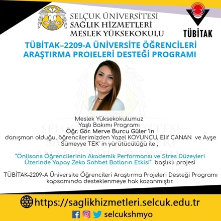 TÜBİTAK Tebrikleri