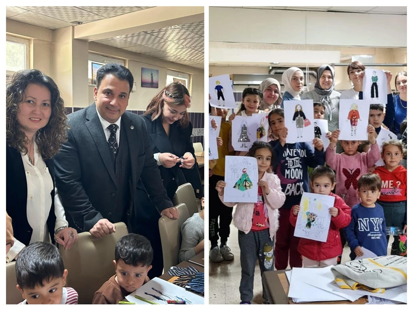 Depremzede Çocuklar için Moda Atölyesi Workshopu