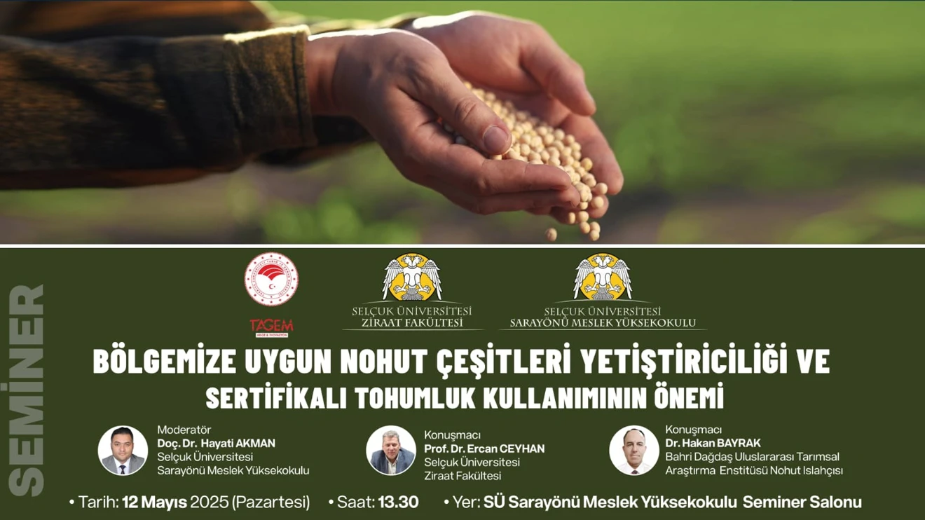 Bölgemize Uyugn Nohut Çeşitleri Yetiştiriciliği ve Sertifikalı Tohumluk Kullanımının Önemi