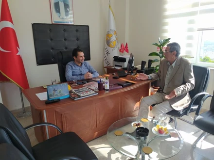 Taşeli Kültür ve Eğitim Vakfı Başkanı Rifat Karaduman'ın Yüksekokulumuzu Ziyareti