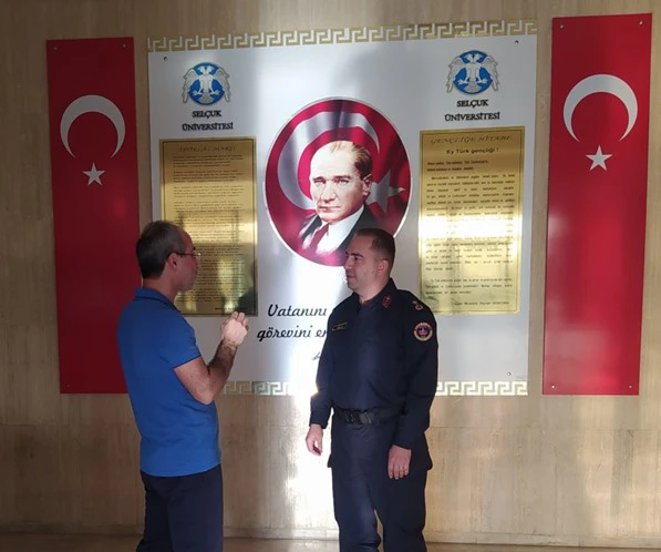 İlçe Jandarma Komutanlığı’ndan Yüksekokulumuza Ziyaret