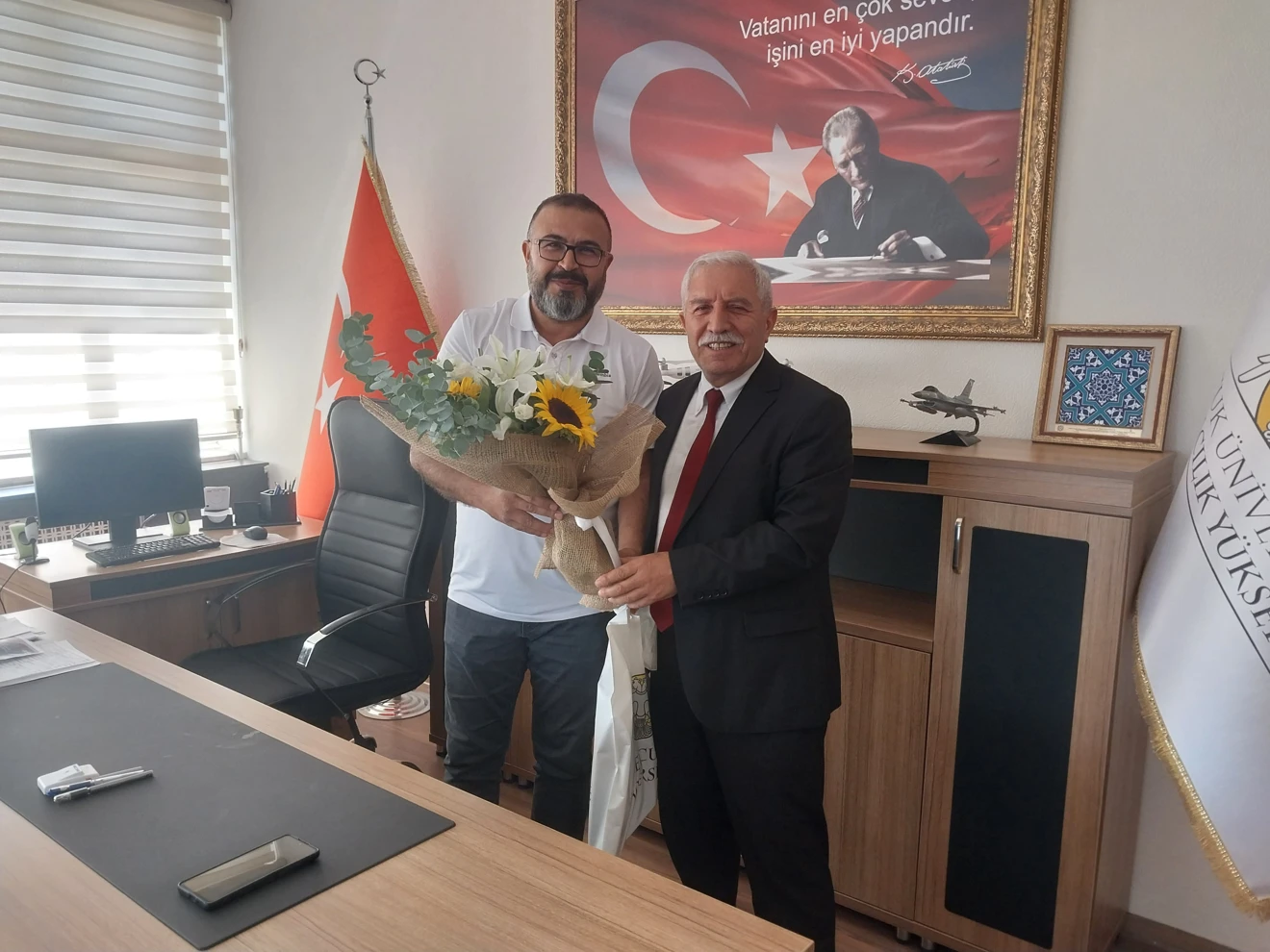 Yüksekokul Müdürlüğü Görev Devir-Teslim Töreni 