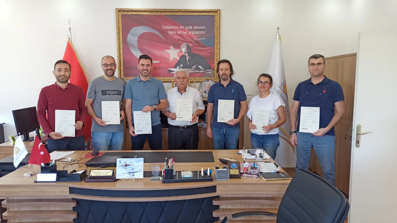 Akademisyenlerimiz, Airbus A320 Eğitimini Tamamlayarak Sertifikalarını Aldı.