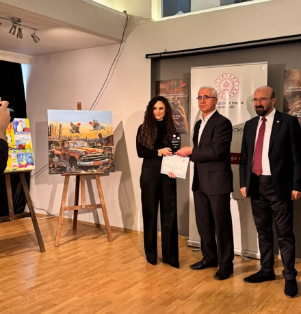 Selçuk Üniversitesi Resim Anasanat Dalı Öğrencilerine İki Ödül Birden