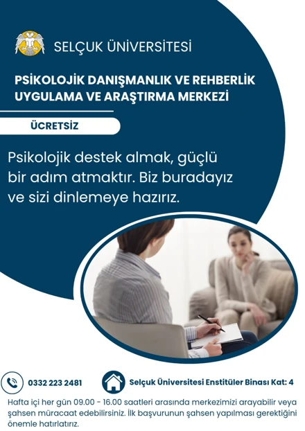 S.Ü. Psikolojik Danışmanlık ve Rehberlik Merkezi