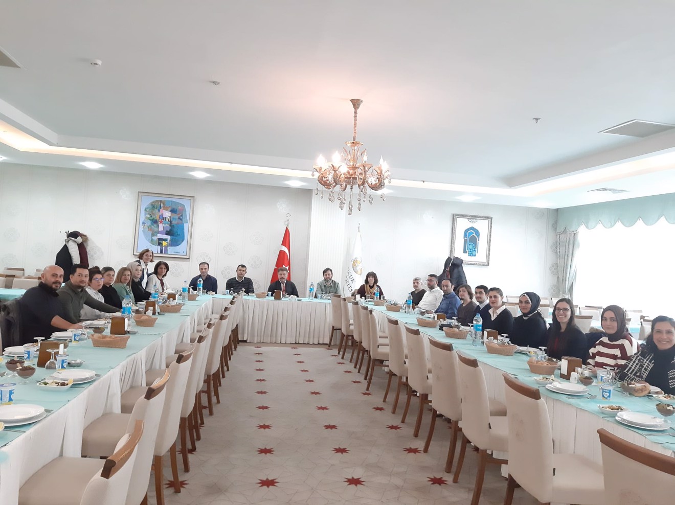 2022 Yılı Kapanış Toplantısı ve Örnek Çalışma Sergileyen Personele Teşekkür Belgesi Verilmesi