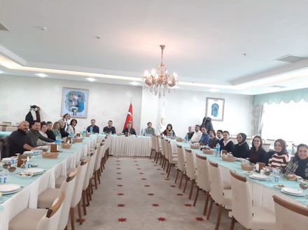 2022 Yılı Kapanış Toplantısı ve Örnek Çalışma Sergileyen Personele Teşekkür Belgesi Verilmesi