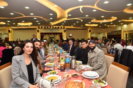Uluslararası öğrenciler ile iftar buluşması