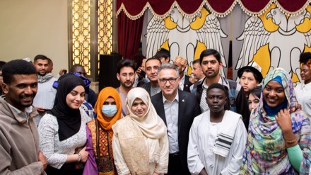 Uluslararası öğrenciler ile iftar buluşması