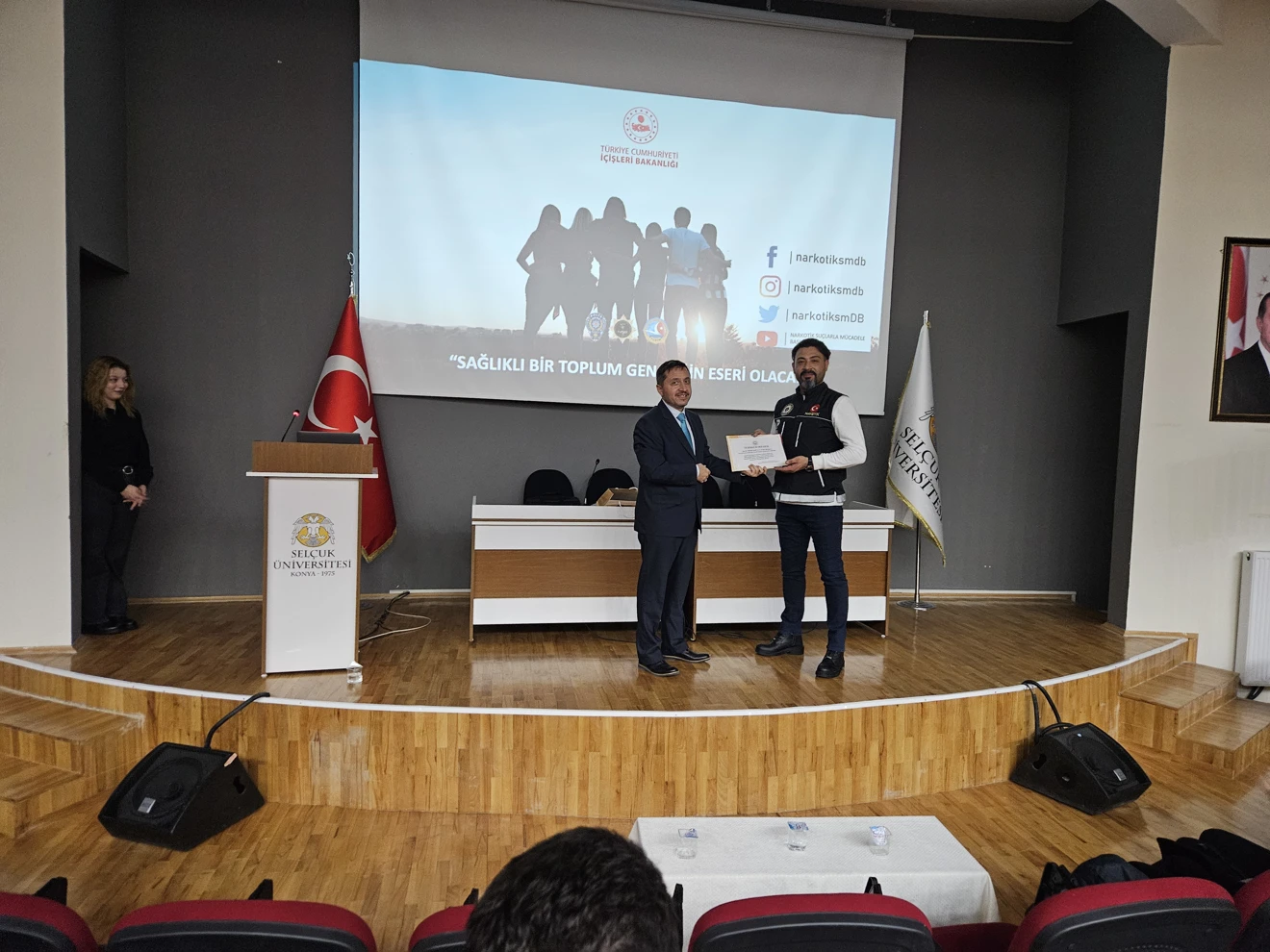 "Madde Bağımlılığıyla Mücadele Semineri" düzenlendi