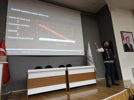 "Madde Bağımlılığıyla Mücadele Semineri" düzenlendi