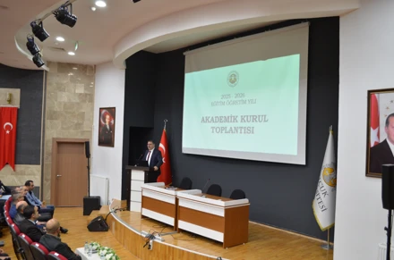 Fakültemizin Akademik Kurul Toplantısı Yapıldı