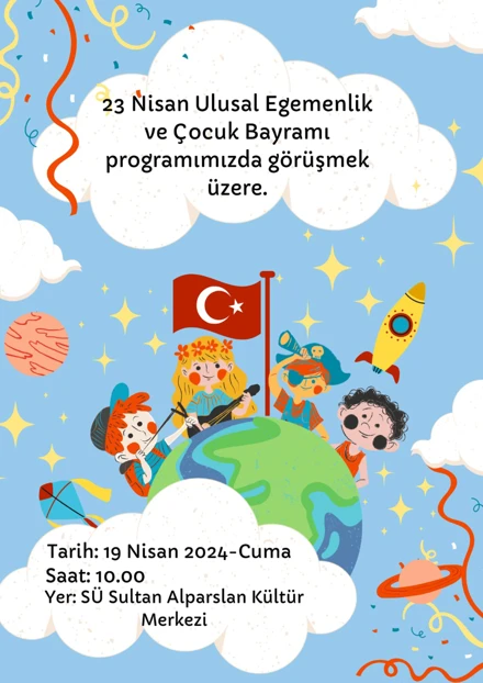 Nasreddin Hoca Uygulama Anaokulu 23 Nisan Kutlaması